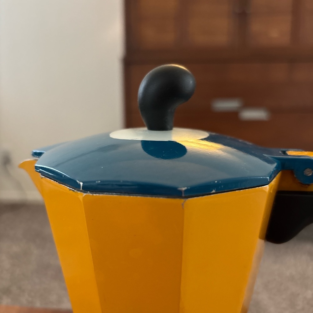 Colorful Stovetop Espresso Maker - Picture 2 of 8